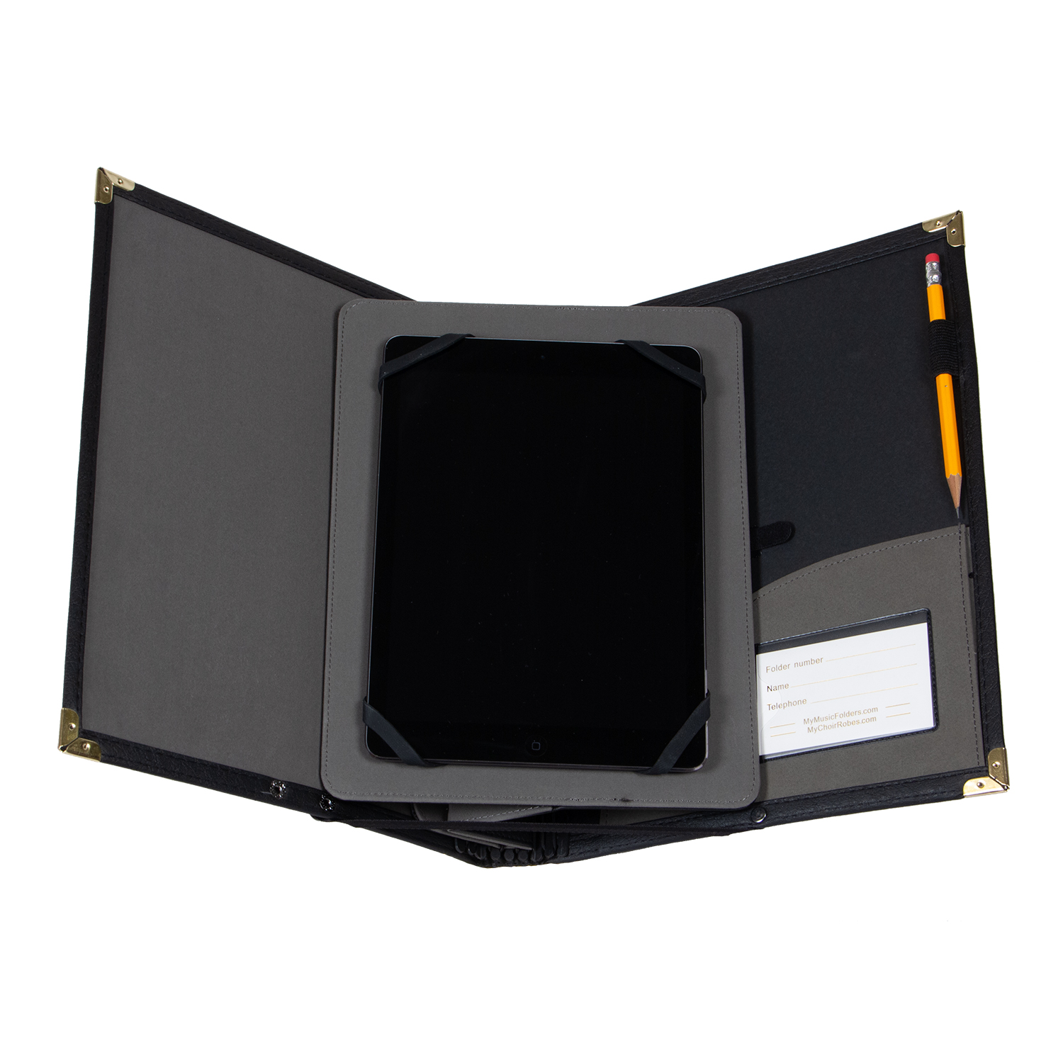 Can the tablet holder insert be removed from the MyPad Folder, and a 3-ring holder be inserted in its place?