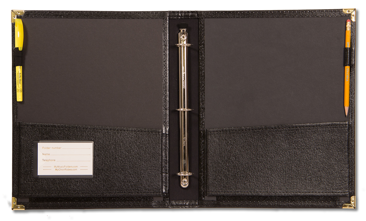 Are the folders large enough to hold music scores (about 9” x 12”)?